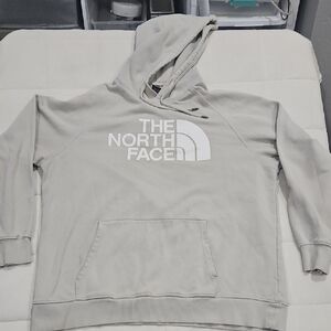 The North Face Unisex Beige Hoodie size XL